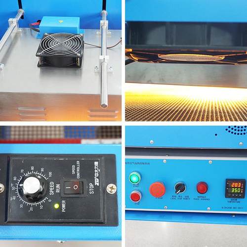 热缩管MY-JRJ-D加机小型热干便携式热缩束管烘机端子线双面感应加