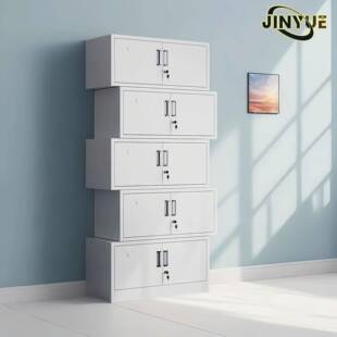 五节档案柜分体铁皮柜带锁凭证柜公财室柜务分体五节资料储办物子