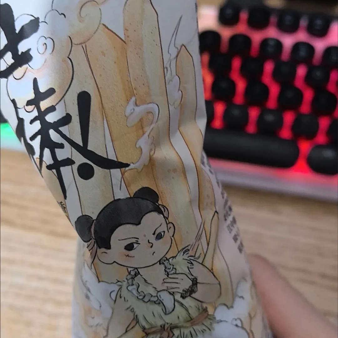 茶色天然肋芝士棒，香脆手指饼干，即食办公室宿舍零食