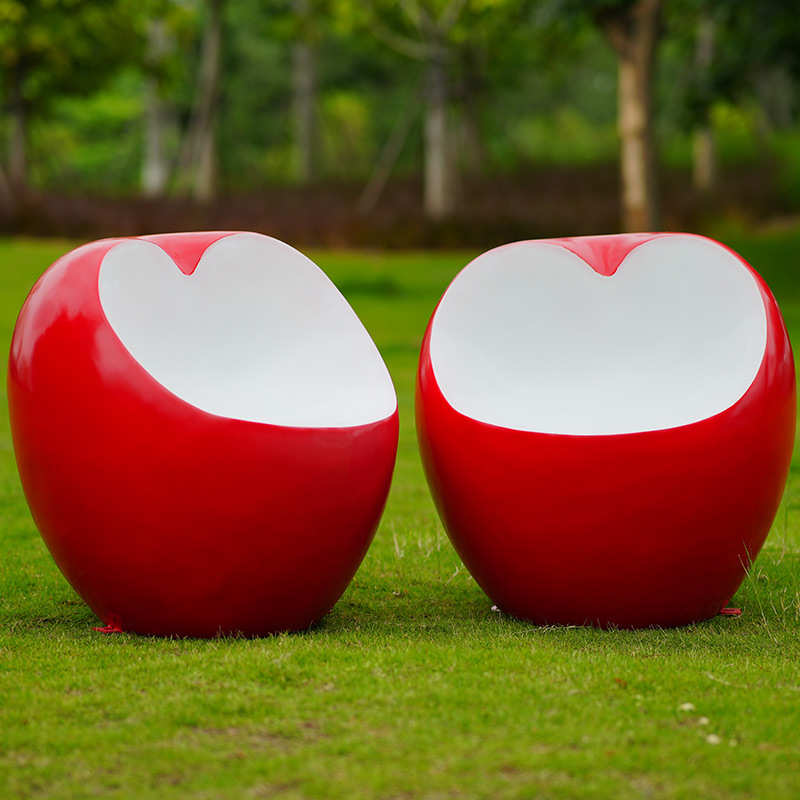 仿真植物玻璃钢水果蔬菜雕塑草莓果园农场装饰摆件大型户外花园林