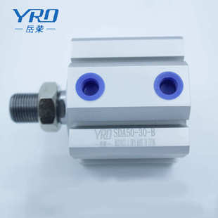 YRO岳荣薄型气缸sda50x5x1015x20x25x30x35x40x45x50x75x100系列