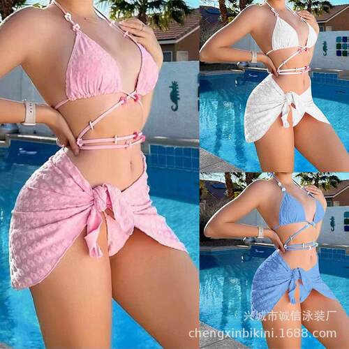 Source bikini three swimsuit women 源头比基尼三泳衣女