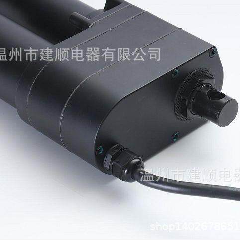7000N推力工业电动推杆12.24.36V电动缸直线推杆行程200MM伸缩杆