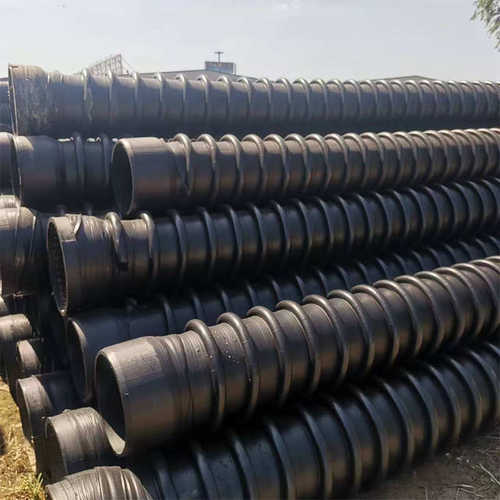 市政工程结构克拉增强管hdpe地管缠绕管道壁聚乙烯式埋径大口钢带