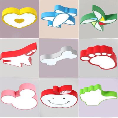 LED儿童卧室吊灯幼儿园卡通创意花瓣造型灯饰教室钢琴个性吸顶灯