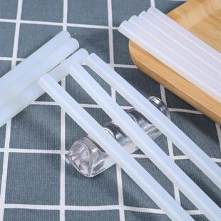 white7胶毫M米细棒强11M粘粗胶棒半透明大胶棒热熔胶