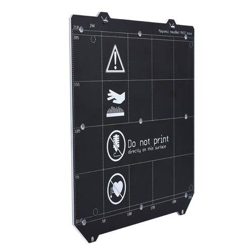 高品质 Prusa i3 MK3/MK3S 3d打印机MK52加热床 24V带磁铁mk3热床