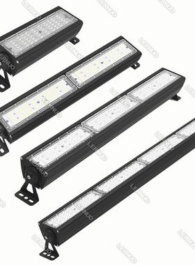 LED洗墙灯户外防水高亮足瓦工程条形长条模组投光灯照明100W200W