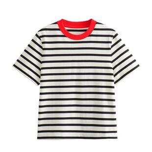Shirt Womens Relaxed Heavyweight Crew-Neck T-Shirt For Women
