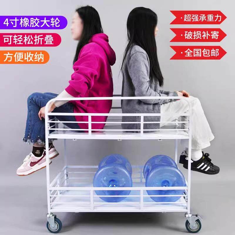 户外摆摊小推车可移动可折叠摆摊车超市甩货车促销台花车货架