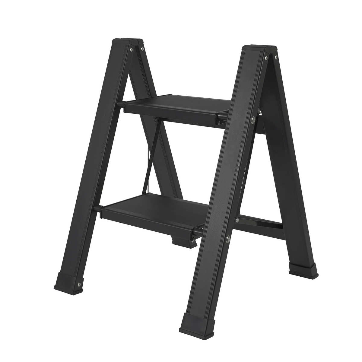 豪华家用梯子室内折叠人字梯多功能铝合金加厚三步梯 家用 小楼梯