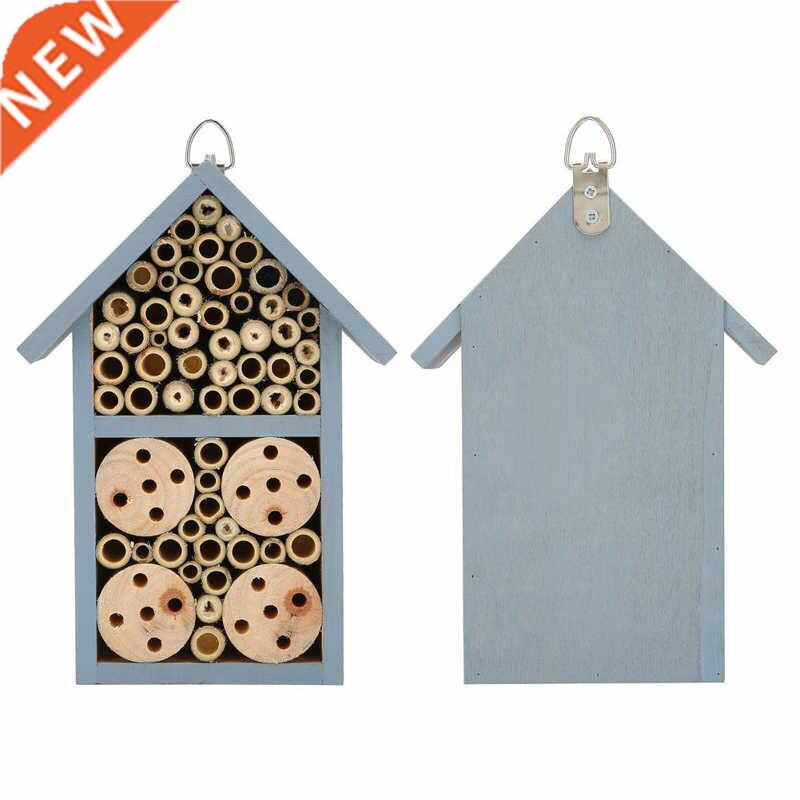 Wooden Insect House Hanging Insect Hotel Shelter For Butterf