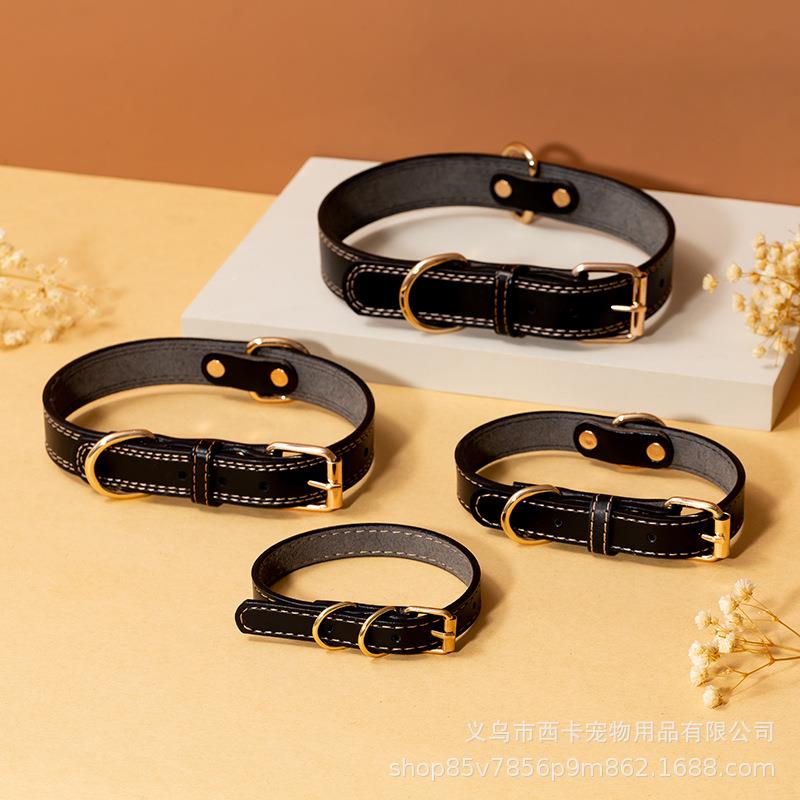 宠物项圈刻字宠物脖圈皮项圈狗项圈狗狗用品狗狗项圈宠物用品