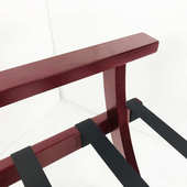 多功能实木行李架 酒店宾馆客房折叠置物架箱包架家用卧室收纳架