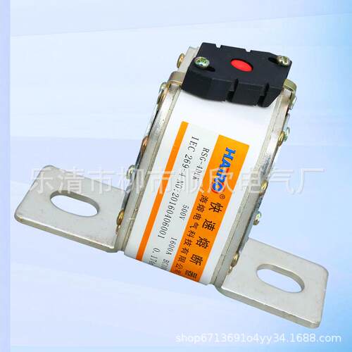 RSG-4DLK低压方管L形螺栓连接式快速熔断器 平板式熔断体