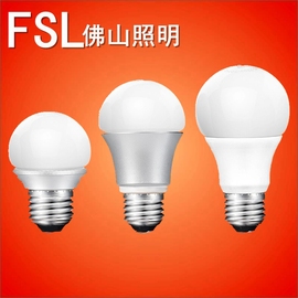 FSL佛山照明led球泡家用节能灯泡螺口3W5W7W9W13W16W18W24W