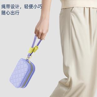 便携式化妆包大容量零钱包高级感小随身储物收纳袋旅行数码收纳盒