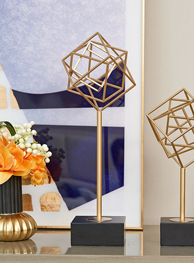 酒柜玄关装饰现代轻奢摆件创意y电视柜家居边柜软装工艺品客厅饰