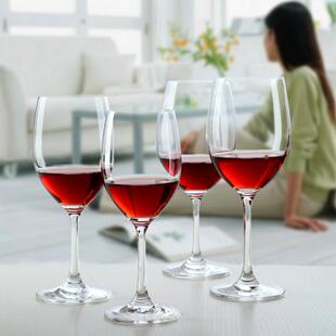 石岛品牌水晶玻璃红酒杯2支礼盒装高脚杯葡萄酒杯礼盒装