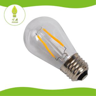 饰灯串照明灯串线 厂家直供节假日S14LED灯丝灯E26E27灯头导光条装