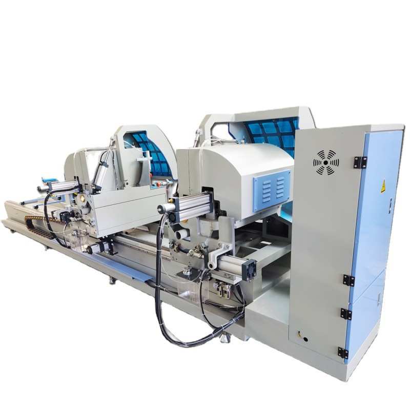 断桥铝合金门窗加工设备 门窗下料锯 铝型材数控双头锯