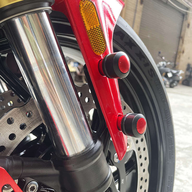 适用凯越450RR 450R 321RR 321F 250RR刺鸟前挡泥板螺丝改装件