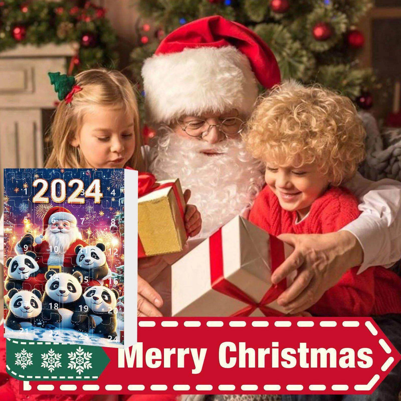 Christmas Decorations Advent Calendar Box 24 Days Countdown