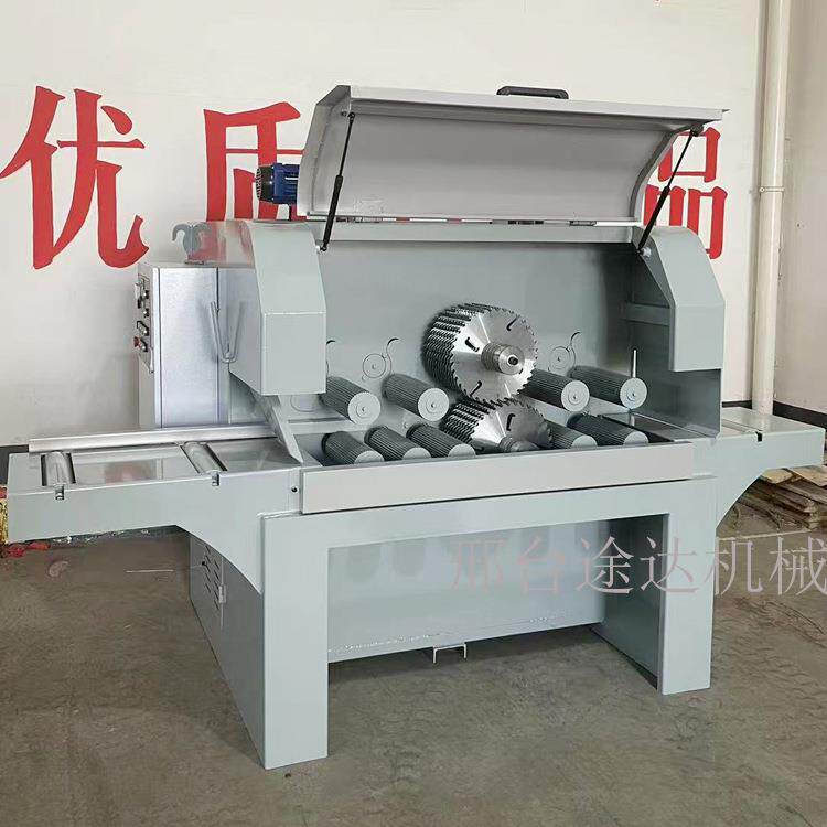 全自动方木多片锯自动精密多片锯开板锯开片机原木多片锯推台锯