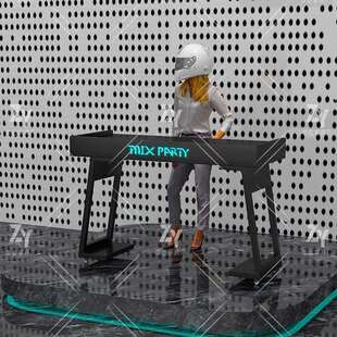 家ktvHHV酒打吧发光dj移动碟台打碟型机台小桌子调音台操作台支架