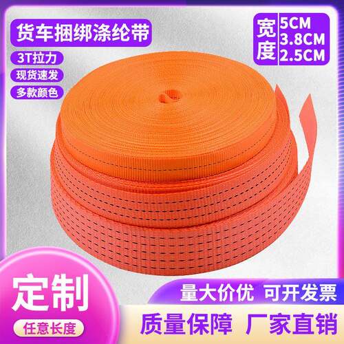 货物捆绑带 高强度涤纶织带 拉紧器织带 耐磨刹车带 收紧器
