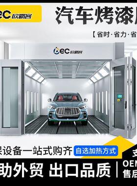 出口品质封闭烤漆房工厂喷绘烤漆房钣喷