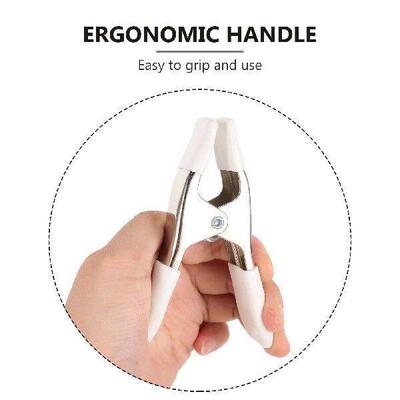 3 Pcs Spring Clip A-shaped Wedding Dress Clamps for Fitting