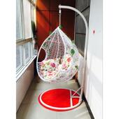 2I铁艺NO0828床巢吊椅吊兰藤椅吊篮秋新千户外鸟室内阳台款 懒人吊