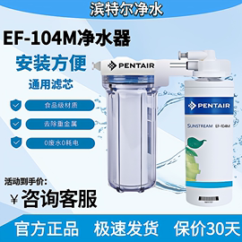 美国滨特尔 EF-104M家用除铅直饮净水器 厨房自来水净水机过滤器