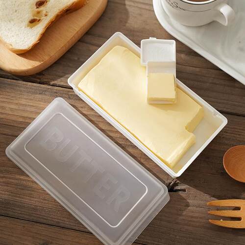 Home Butter Cutter and Storage Box, Refrigerator Transparent