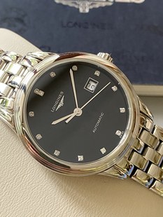 自动机械女表L4.374.4.57.6 浪琴军旗手表女款 大号30mm 9.8新