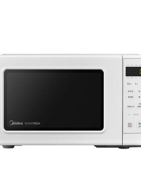美.的微波炉变频20L转盘智能800W快热PM2002