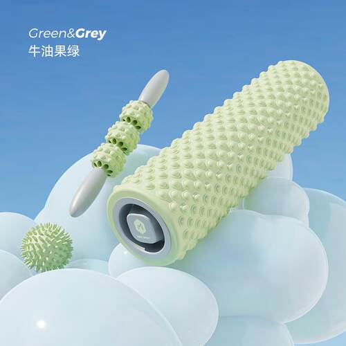 高档泡沫轴肌肉放滚松初琅学者健狼牙按摩棒轴瑜伽器材瘦腿琊身瑜