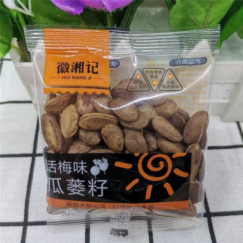 新货徽湘记瓜蒌籽野瓜蒌子吊瓜子 奶油味/话梅味 休闲食品500g 包