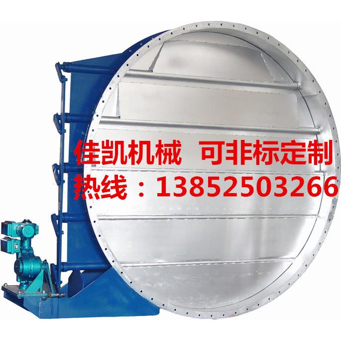 自动百叶阀圆式窗式气动风量调节阀调风阀方口涡轮电动通风蝶阀