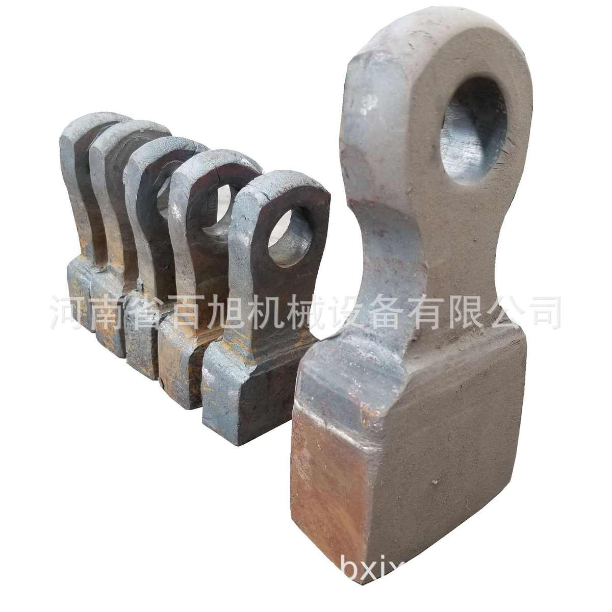 定箱式高图机制机锤头破碎砂式锤头破碎机来锻打锤铬可高锰钢配件