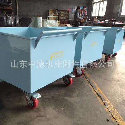 现货集屑车重型加厚铁屑车间车594手推式翻废斗废料车工车业铁料