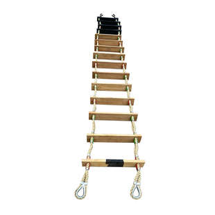 船用登乘梯引水梯软梯 铝合金乘船梯引水梯 逃生救生软梯 船检CCS