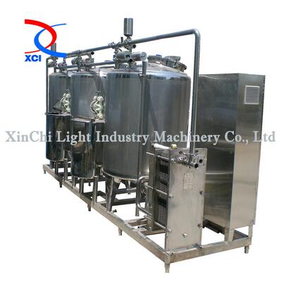 不锈钢卫生级CIP就地清洗机 分体式电加热清洗系统