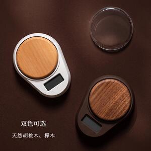 叁观 茶道秤高精度电子量茶器迷你茶秤小型电子秤称重茶则无量