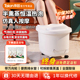 泰昌足浴盆加热恒温泡脚桶家用电动按摩足疗桶过小腿智能洗脚机器