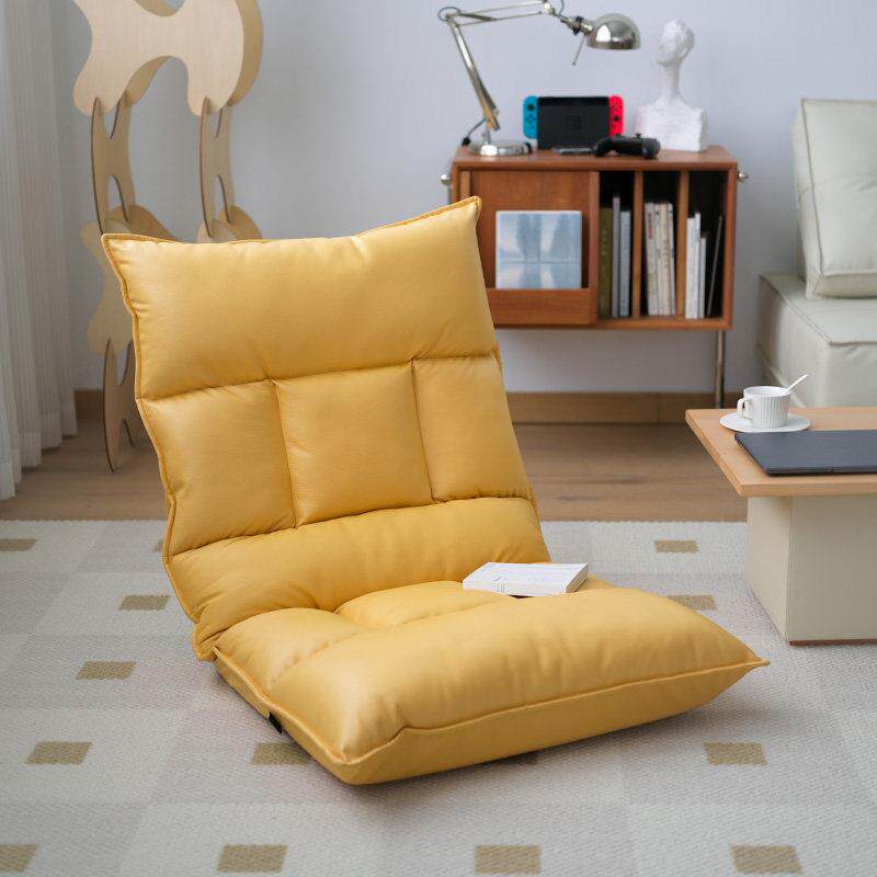 懒人沙发榻榻米折叠单人小飘窗椅家用卧室床上阳台靠背椅可躺坐垫