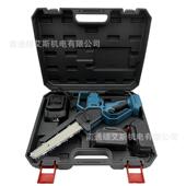 充电式 手锯家用园林功伐木 123无刷8寸大率数显电锂电单链锯手持式