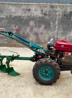 10马水冷蒸柴手扶拖拉机MSV农用小型力手扶拖拉耕地松发土翻地油