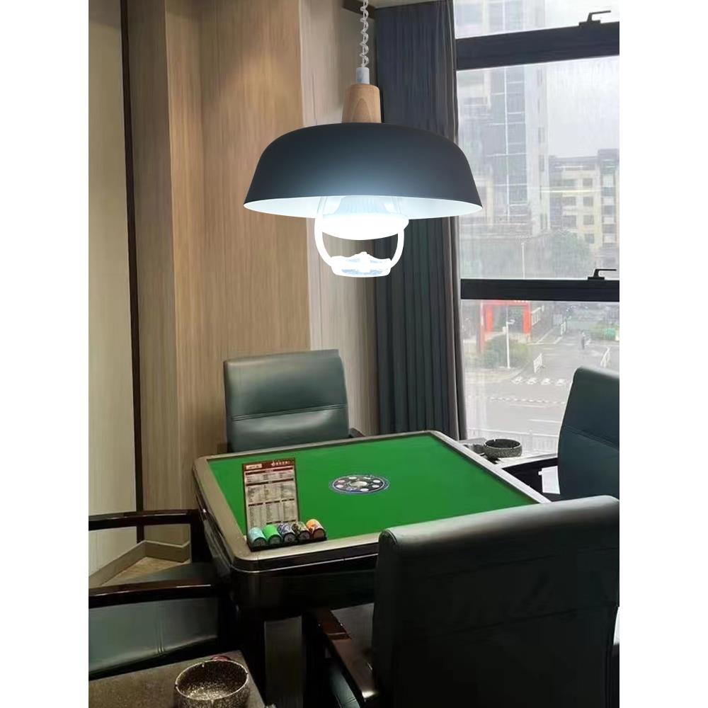 简单现代餐厅可灯棋牌的室可伸缩麻将室调吊灯斯堪维纳亚商店M811